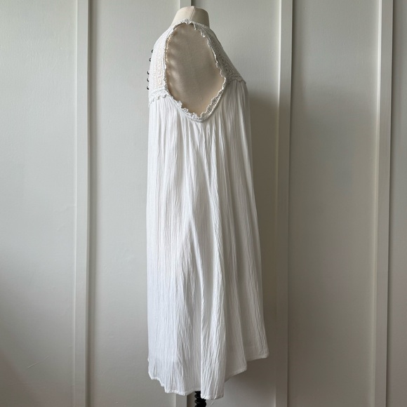 Joei and i White Midi Dress Size‎ Large - Picture 8 of 12